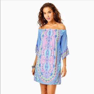 Lily Pulitzer Fawna Off-the-Shoulder Dress